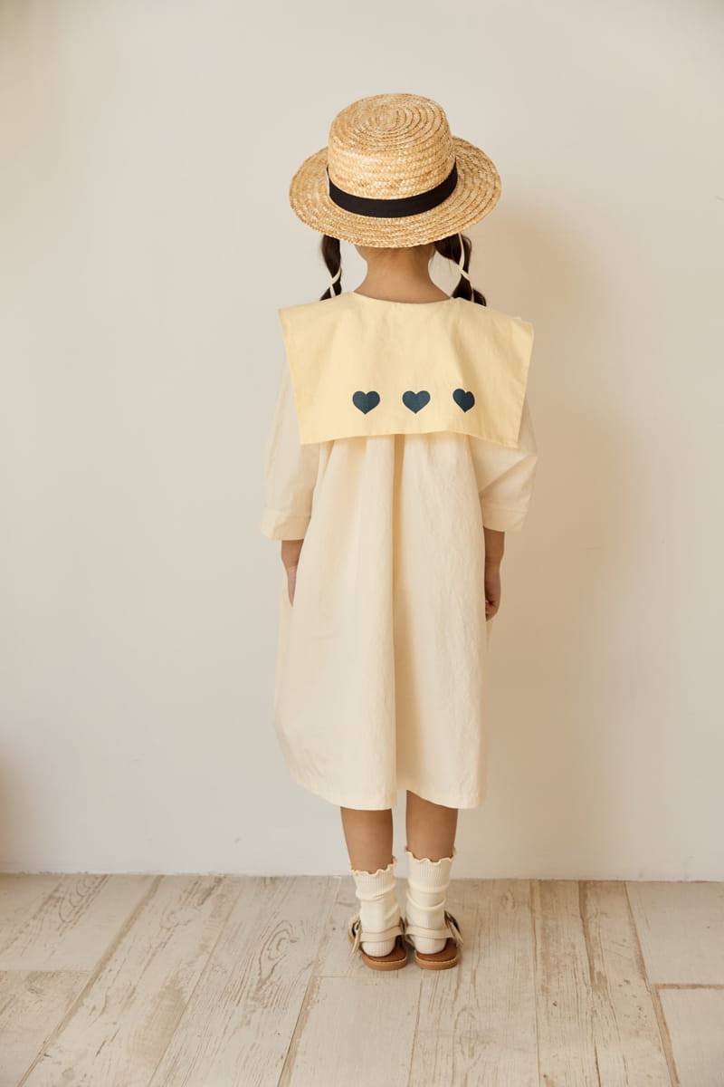 Ggomare - Korean Children Fashion - #fashionkids - Elwy Heart One-Piece - 4