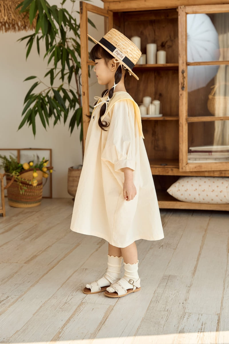Ggomare - Korean Children Fashion - #kidsstore - Elwy Heart One-Piece - 5