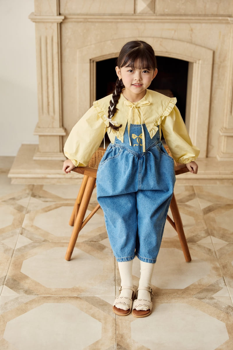 Ggomare - Korean Children Fashion - #kidsstore - Remi Frill Blouse - 8