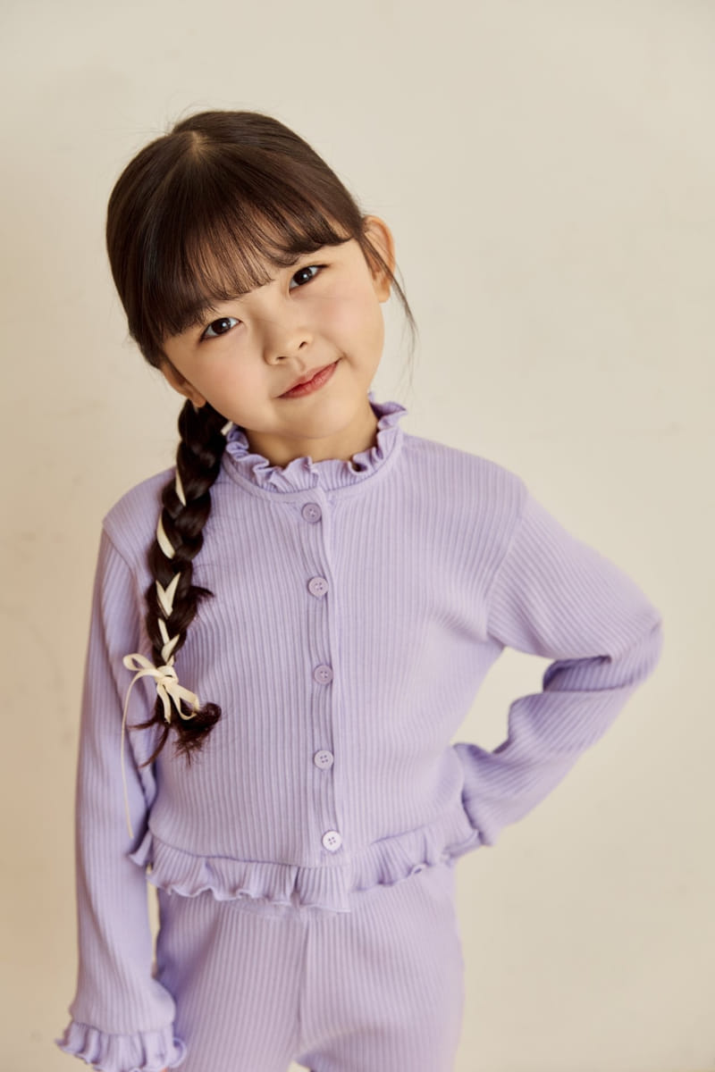 Ggomare - Korean Children Fashion - #kidzfashiontrend - Monble Crop Cardigan - 3