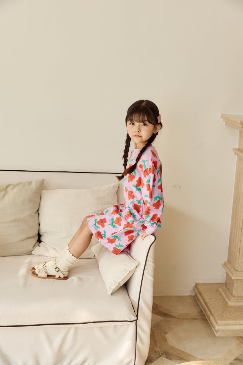 Ggomare - Korean Children Fashion - #Kfashion4kids - Daisy One-Piece - 4