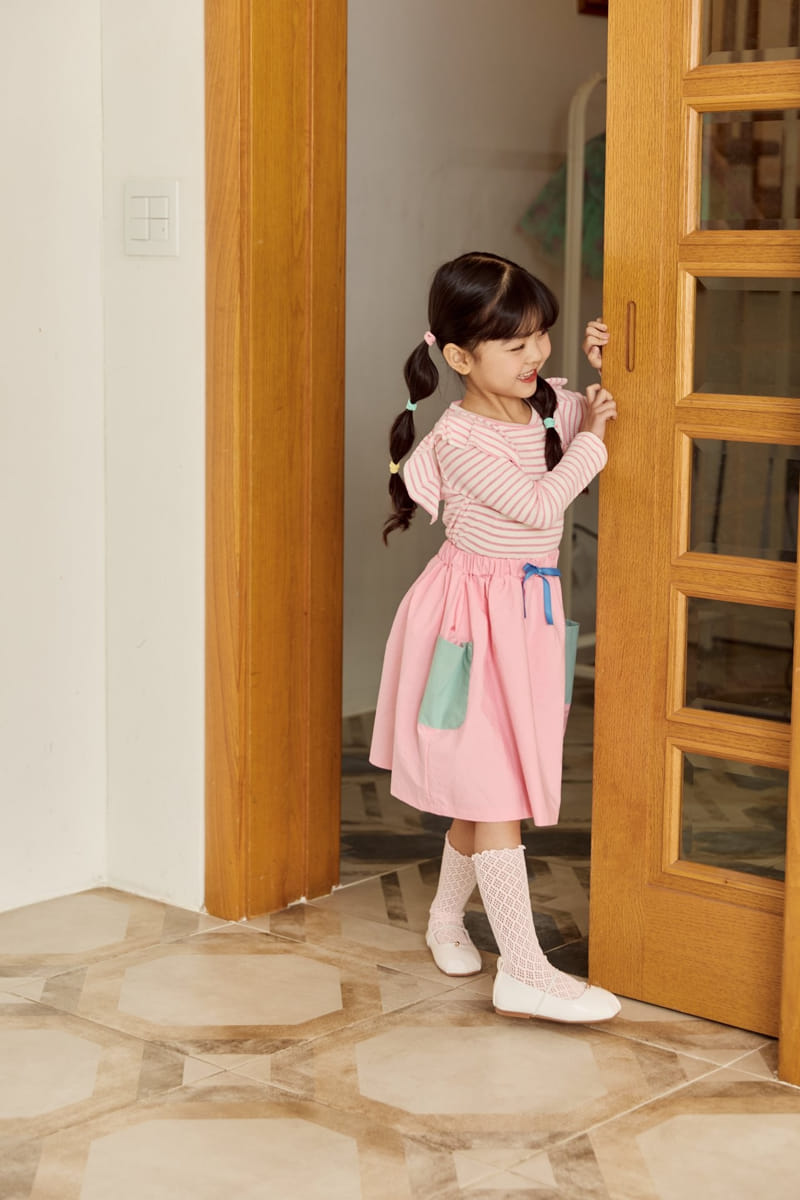 Ggomare - Korean Children Fashion - #magicofchildhood - Block Skirt - 8