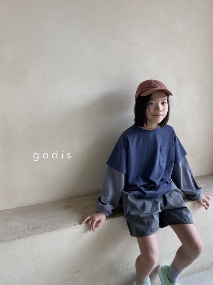 Godis - Korean Children Fashion - #Kfashion4kids - Pocket Shorts - 6