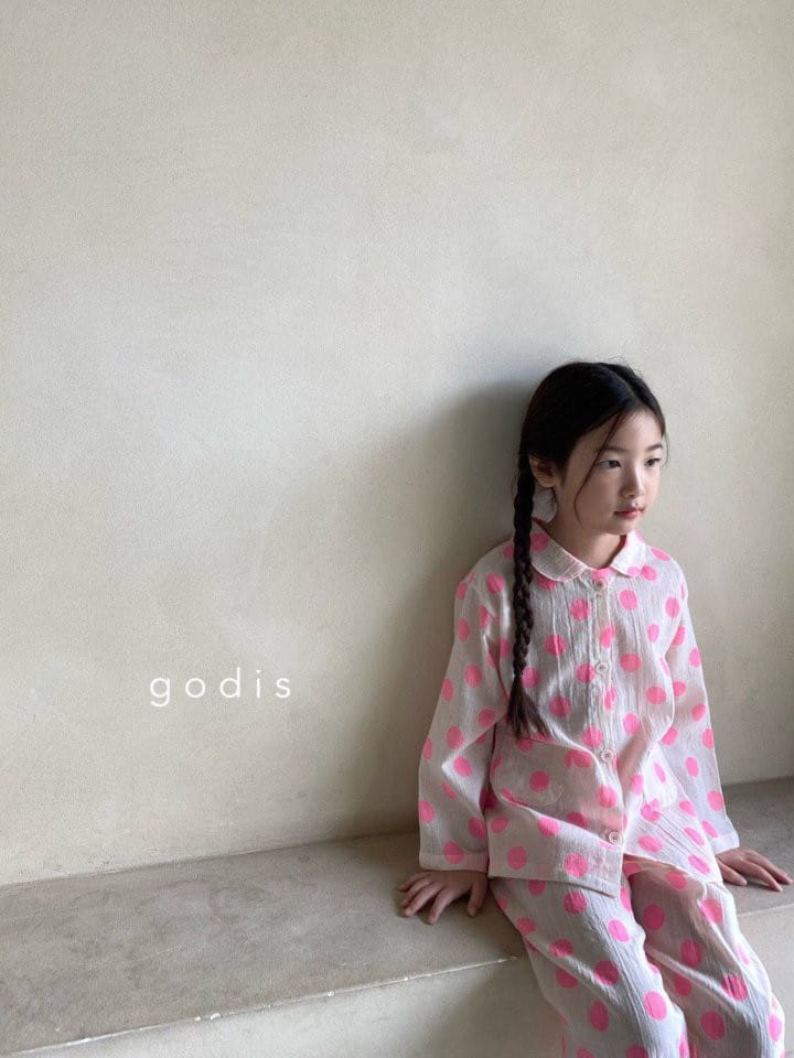 Godis - Korean Children Fashion - #childofig - Circle Pajama  - 4
