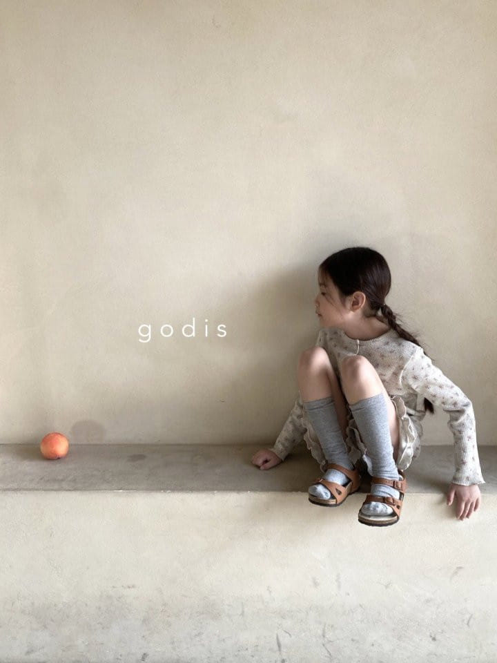 Godis - Korean Children Fashion - #childrensboutique - Curley Top Bottom Set - 4