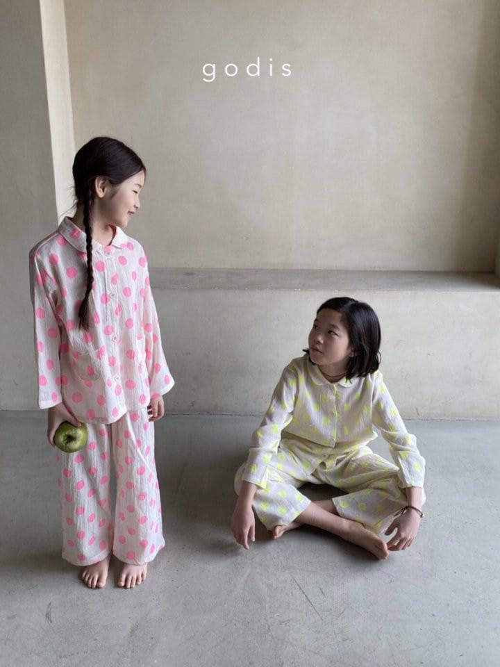 Godis - Korean Children Fashion - #designkidswear - Circle Pajama  - 6