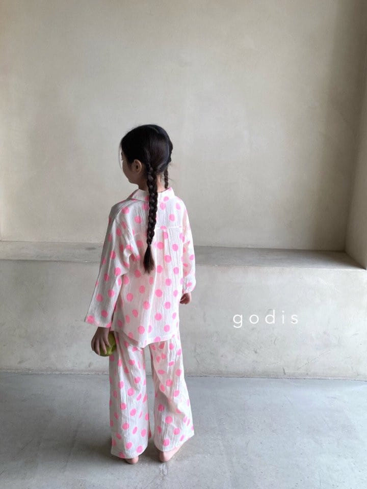 Godis - Korean Children Fashion - #discoveringself - Circle Pajama  - 7
