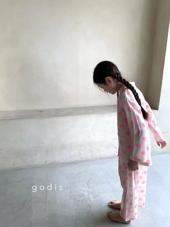 Godis - Korean Children Fashion - #fashionkids - Circle Pajama  - 8