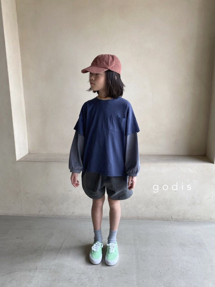 Godis - Korean Children Fashion - #kidsshorts - Pocket Shorts - 3