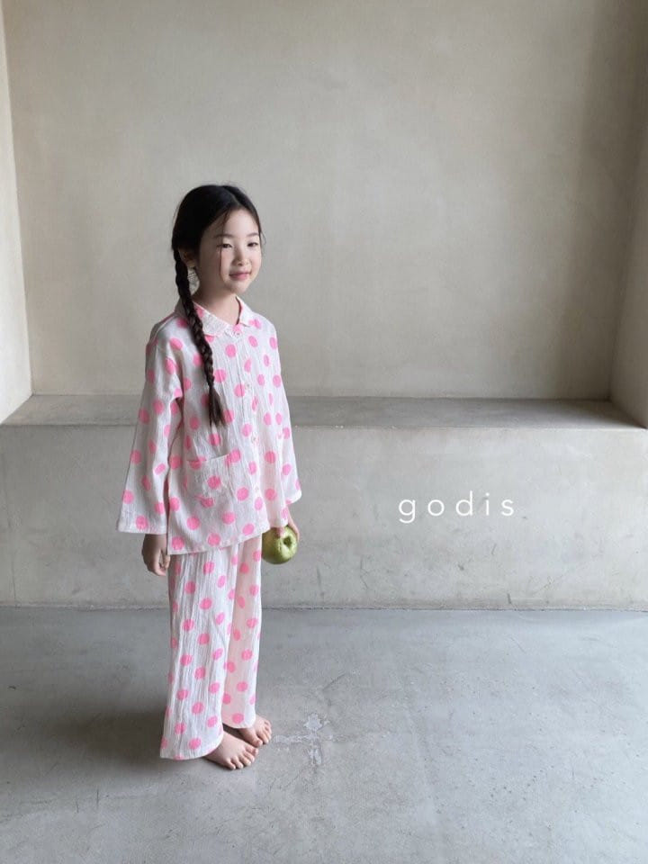 Godis - Korean Children Fashion - #kidsshorts - Circle Pajama  - 9