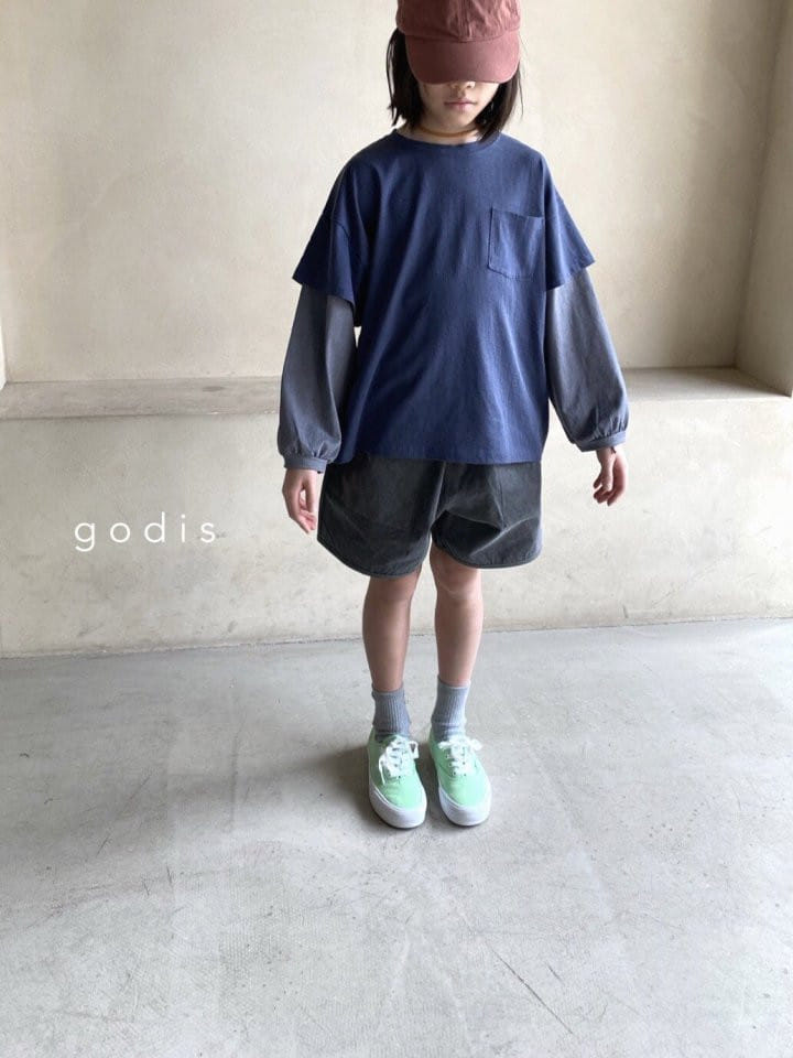 Godis - Korean Children Fashion - #kidzfashiontrend - Pocket Shorts - 5