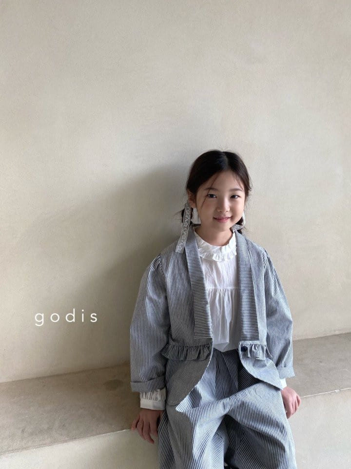 Godis - Korean Children Fashion - #minifashionista - Joy Top Bottom Set - 11