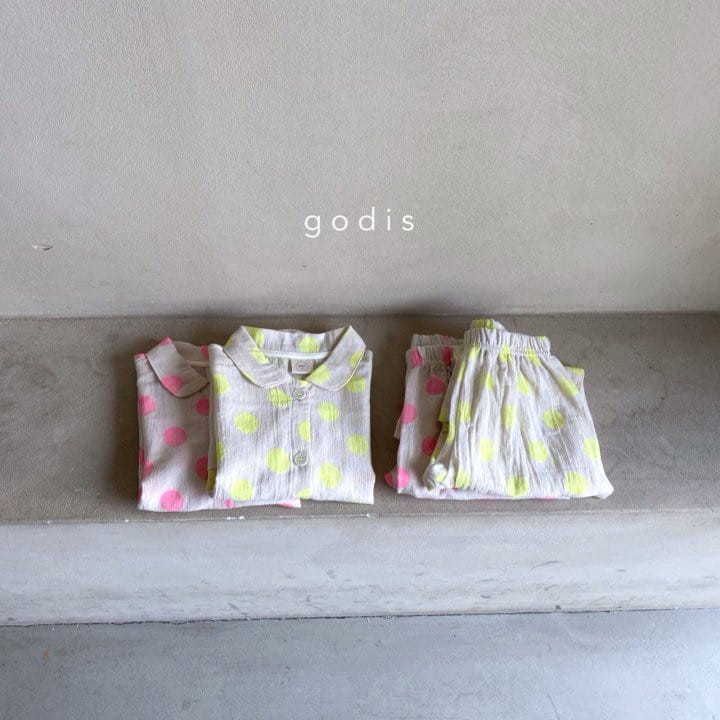 Godis - Korean Children Fashion - #prettylittlegirls - Circle Pajama  - 2
