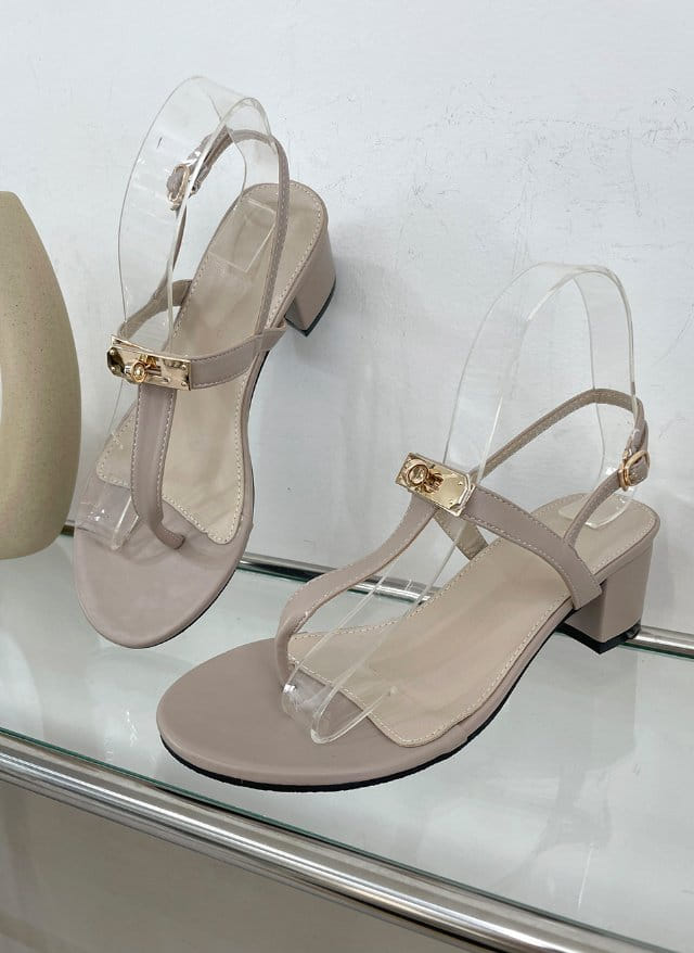 Golden Shoe - Korean Women Fashion - #momslook - 2152 Sandals  - 6