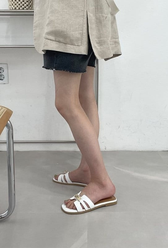 Golden Shoe - Korean Women Fashion - #momslook - 2159 Slippers  - 11