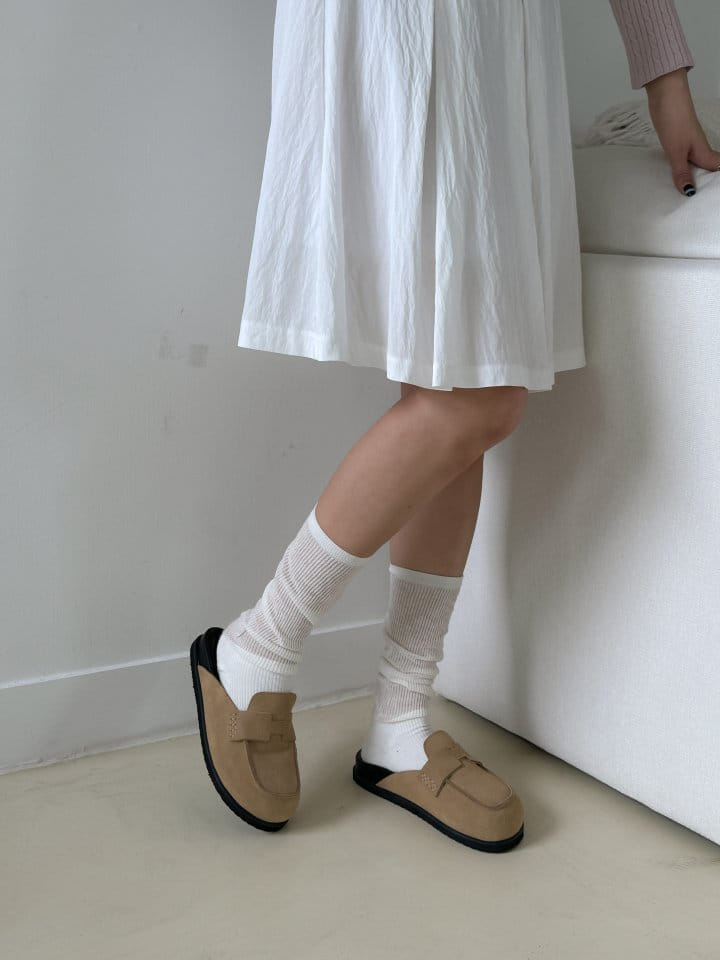 Golden Shoe - Korean Women Fashion - #momslook - 8305 Slippers - 7