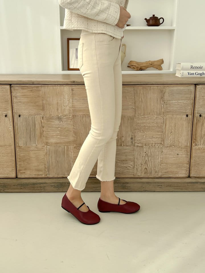 Golden Shoe - Korean Women Fashion - #momslook - K5451 Flats - 9