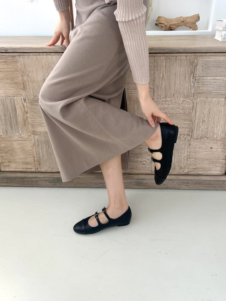 Golden Shoe - Korean Women Fashion - #momslook - K5450 Flats - 3