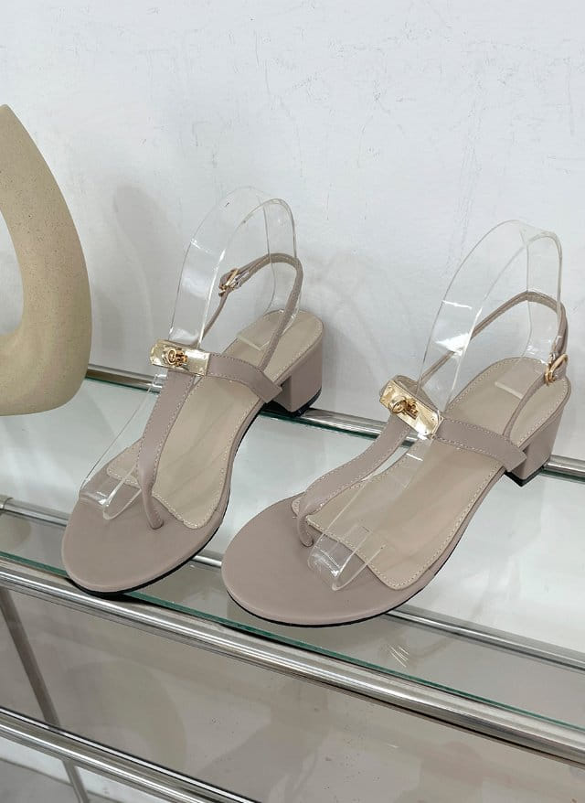 Golden Shoe - Korean Women Fashion - #womensfashion - 2152 Sandals  - 5