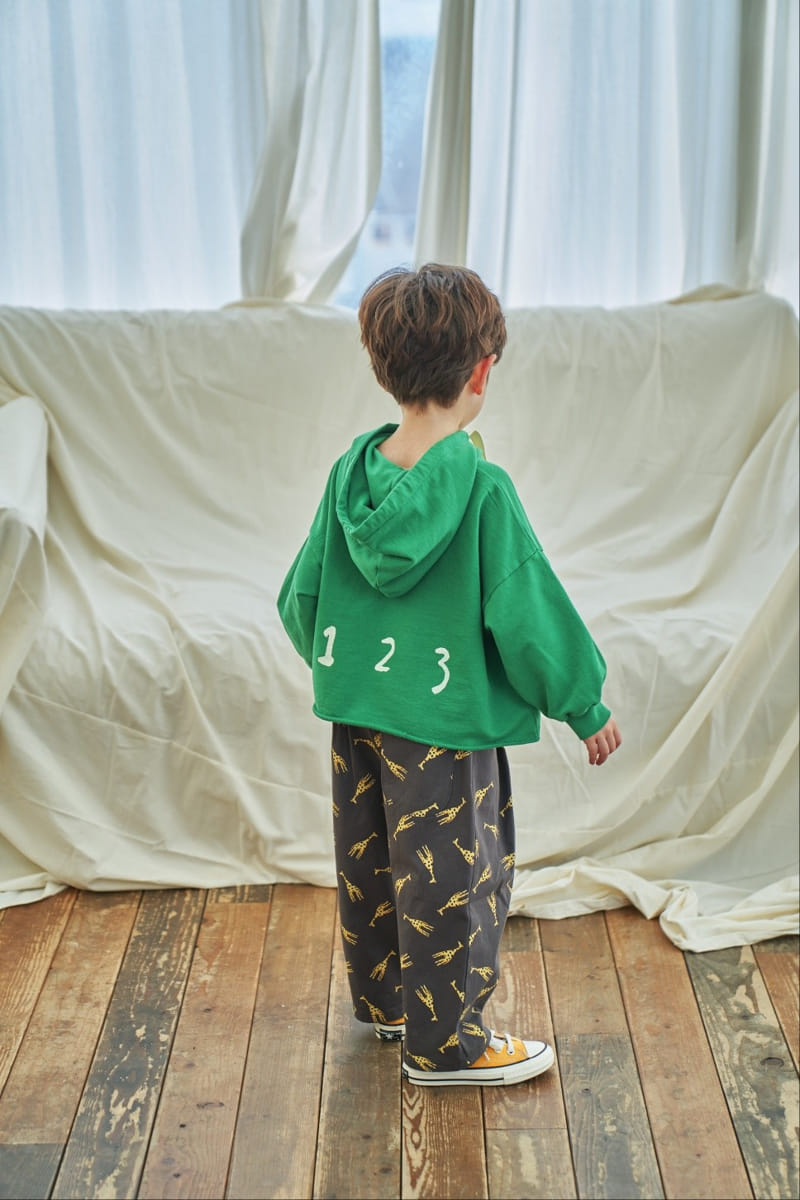Green Tomato - Korean Children Fashion - #childofig - Cutting Hoody Tee - 6