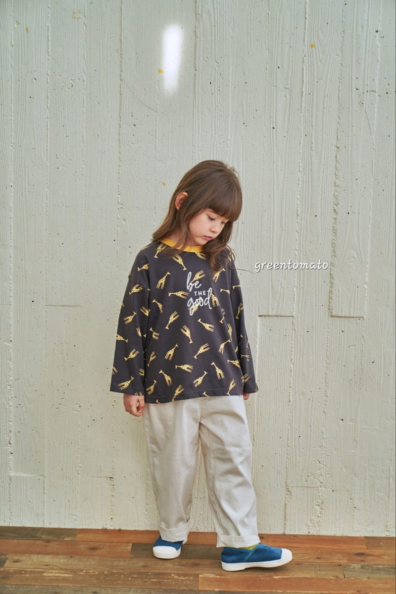 Green Tomato - Korean Children Fashion - #childrensboutique - Bethe Goog Tee - 2
