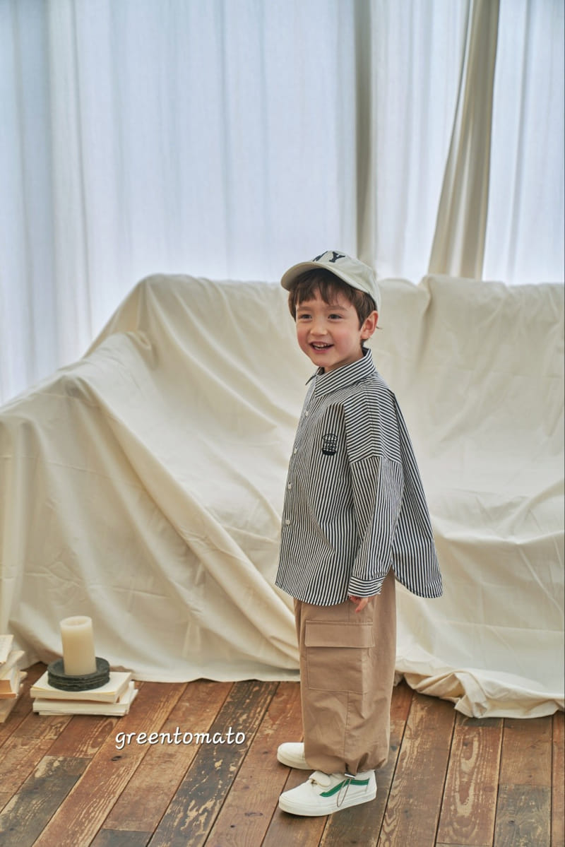 Green Tomato - Korean Children Fashion - #discoveringself - Cargo Pants - 5