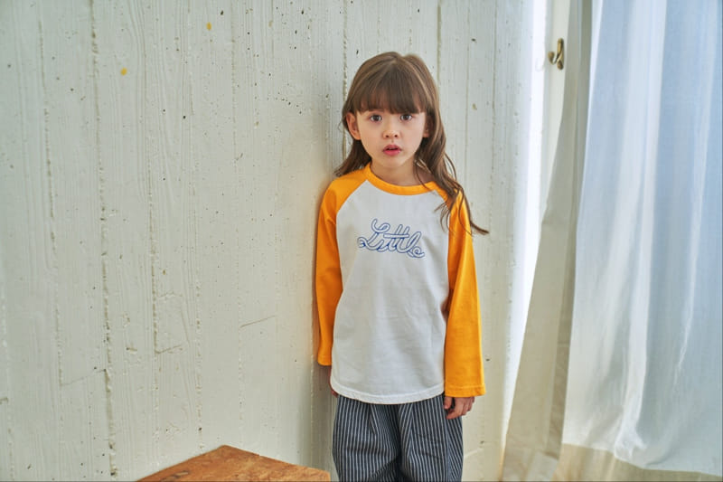 Green Tomato - Korean Children Fashion - #fashionkids - Little Raglan Tee - 3