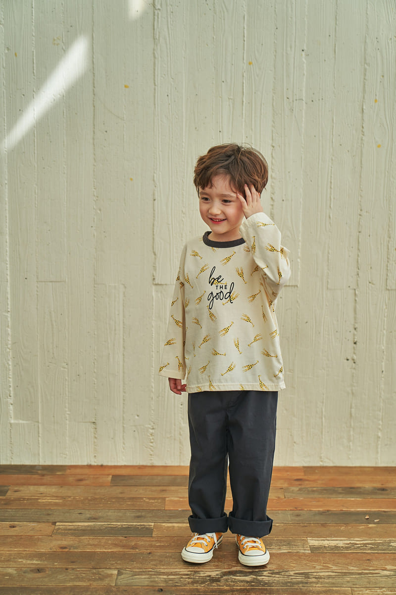 Green Tomato - Korean Children Fashion - #kidsshorts - Bethe Goog Tee - 6