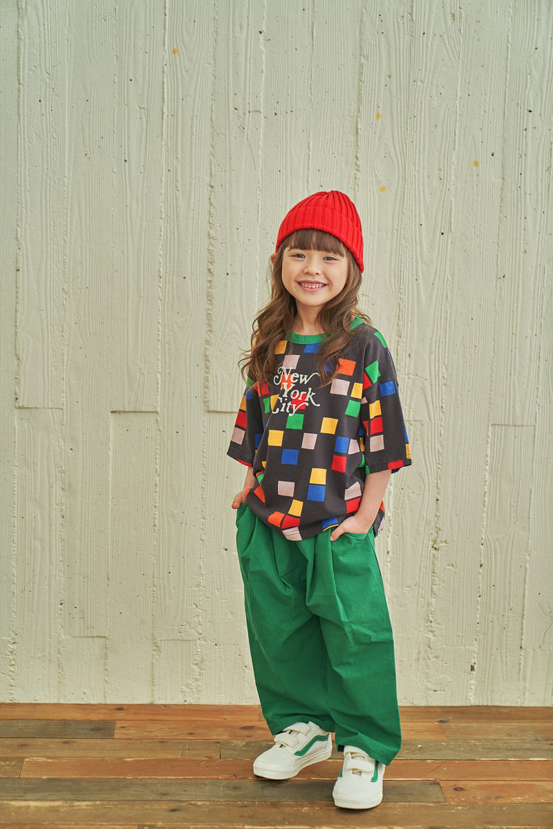 Green Tomato - Korean Children Fashion - #kidsstore - Muzi Wrinkle Pants - 9