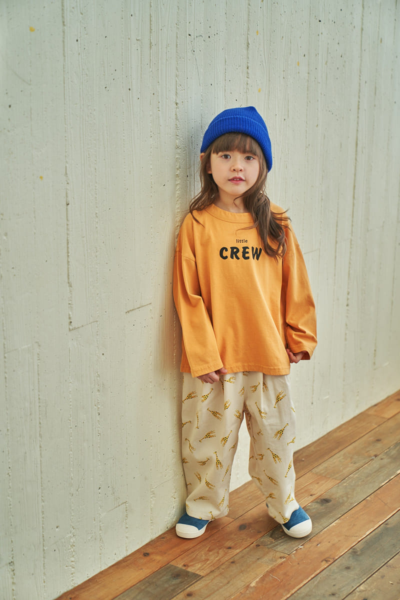 Green Tomato - Korean Children Fashion - #kidsstore - Crew Tee - 6