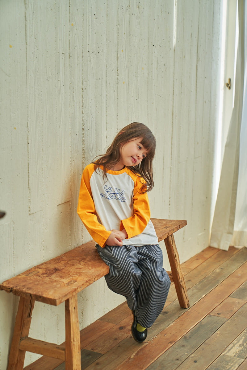 Green Tomato - Korean Children Fashion - #littlefashionista - Little Raglan Tee - 8