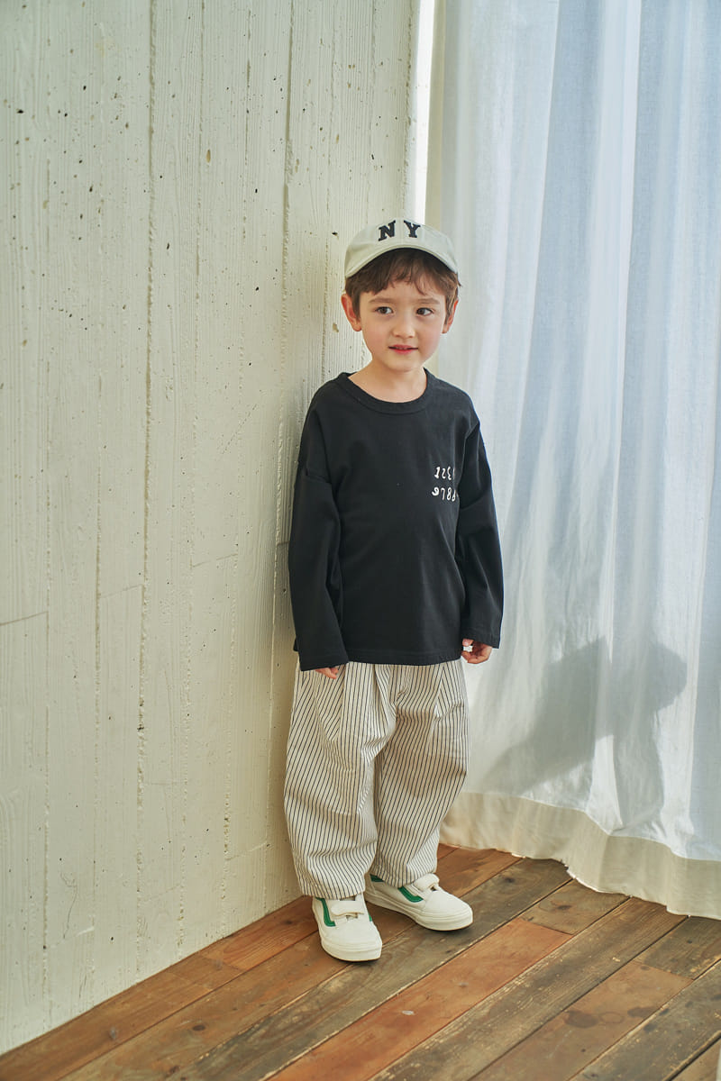 Green Tomato - Korean Children Fashion - #magicofchildhood - Number Tee - 5