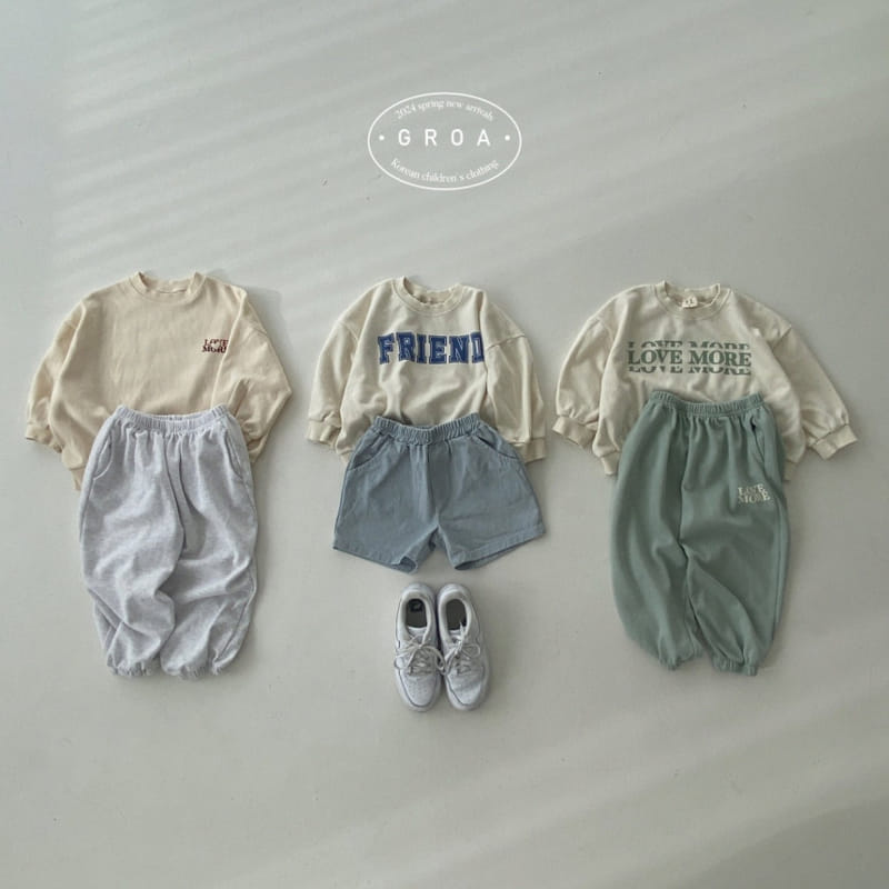 Groa - Korean Children Fashion - #childofig - Friend Sweatshirt - 4