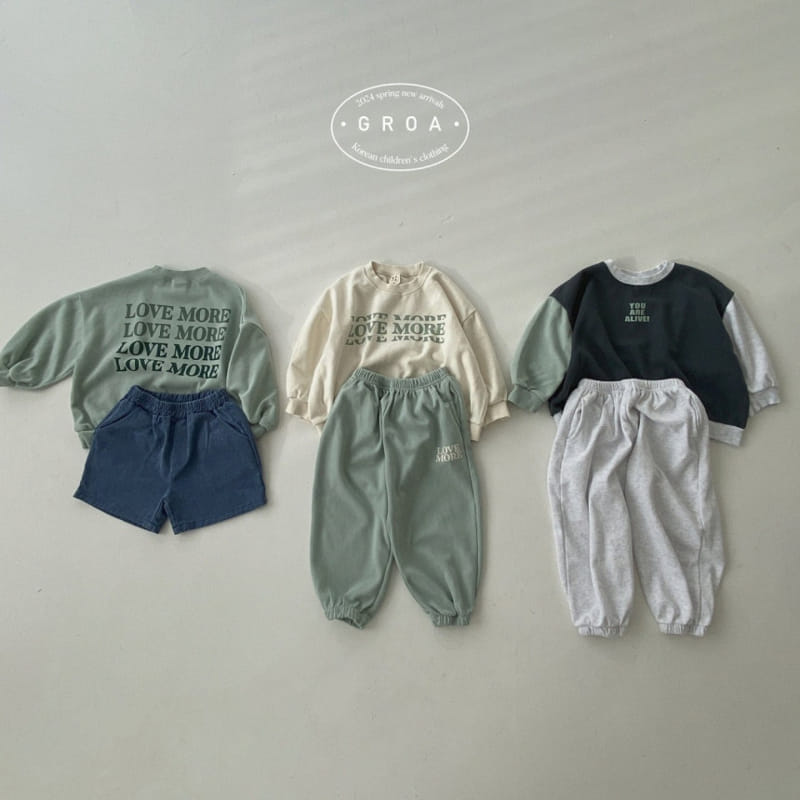 Groa - Korean Children Fashion - #kidsshorts - More Sweatshirt With Mom - 11