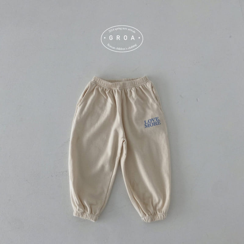 Groa - Korean Children Fashion - #kidsshorts - Love More Pants - 3