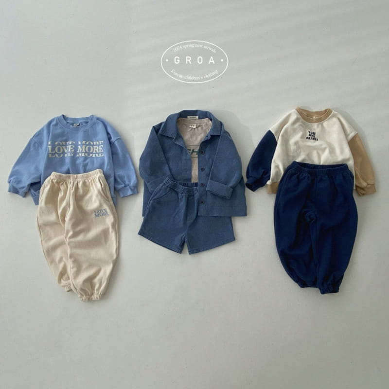Groa - Korean Children Fashion - #littlefashionista - Love More Pants - 7