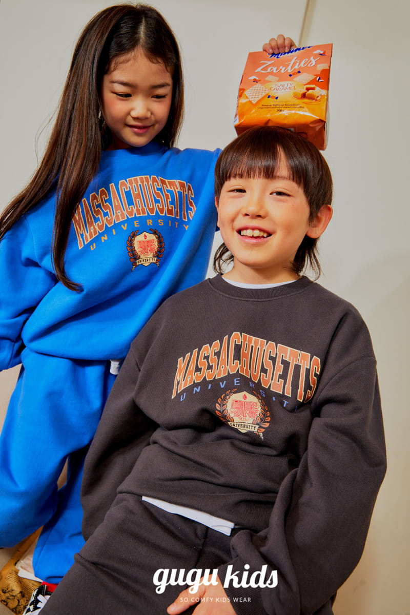 Gugu Kids - Korean Children Fashion - #childrensboutique - Massachusetts Top Bottom Set - 11