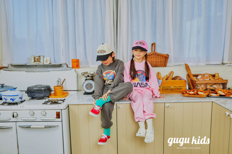 Gugu Kids - Korean Children Fashion - #littlefashionista - Rainbow Nasa Top Bottom Set - 9