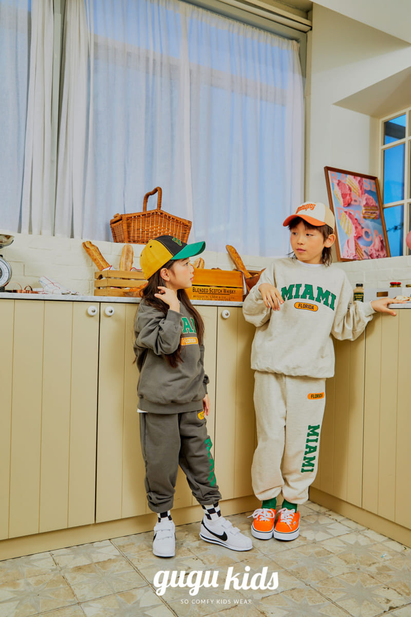 Gugu Kids - Korean Children Fashion - #magicofchildhood - Miami Top Bottom Set - 6