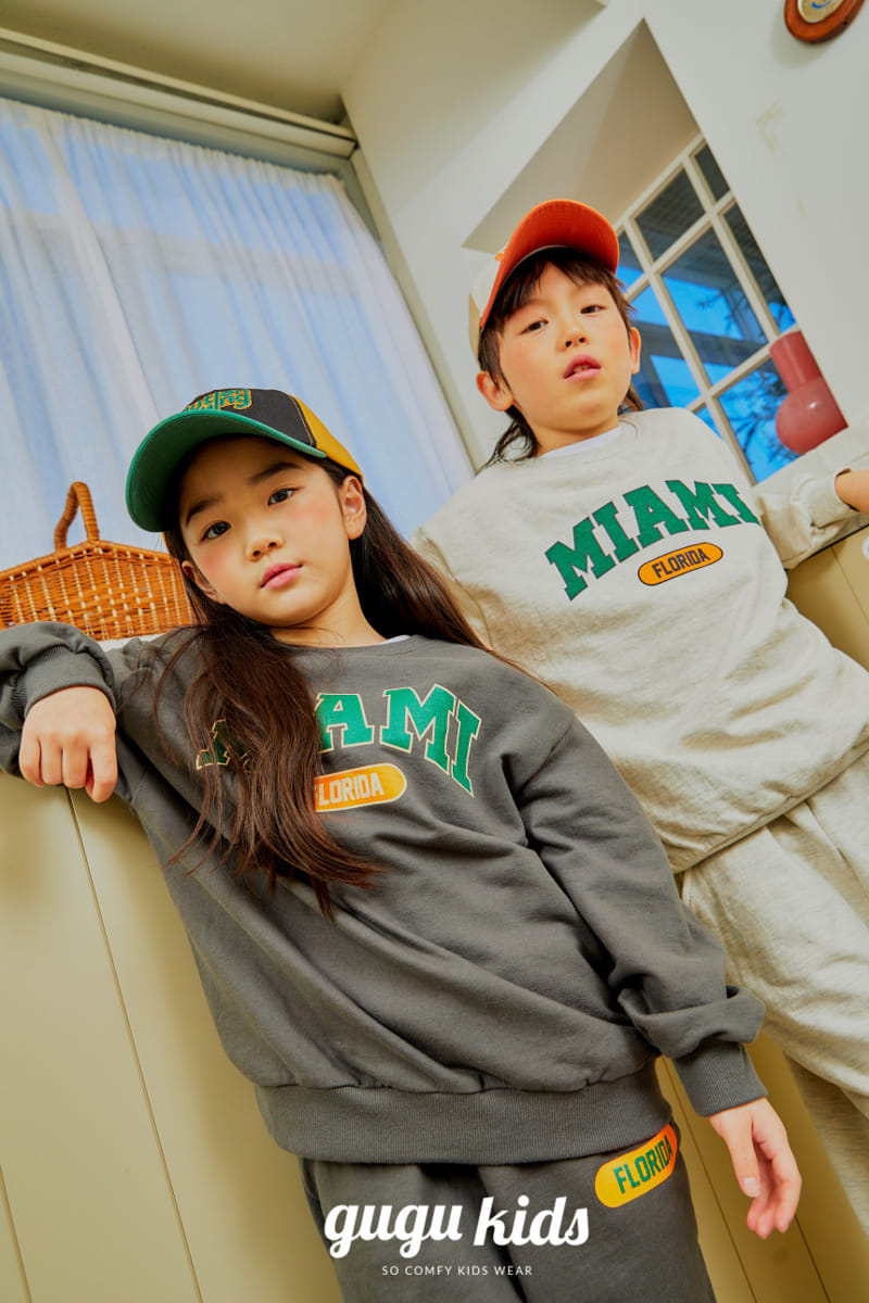 Gugu Kids - Korean Children Fashion - #prettylittlegirls - Miami Top Bottom Set - 8