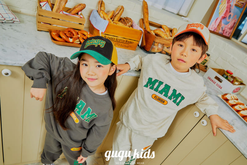 Gugu Kids - Korean Children Fashion - #todddlerfashion - Miami Top Bottom Set - 9