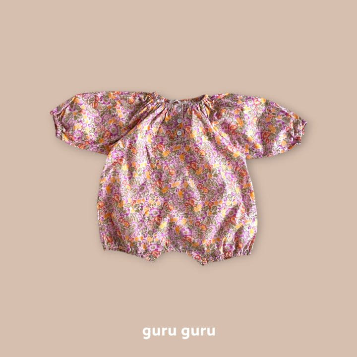 Guru Guru - Korean Baby Fashion - #babyboutique - Garden Body Suit - 4