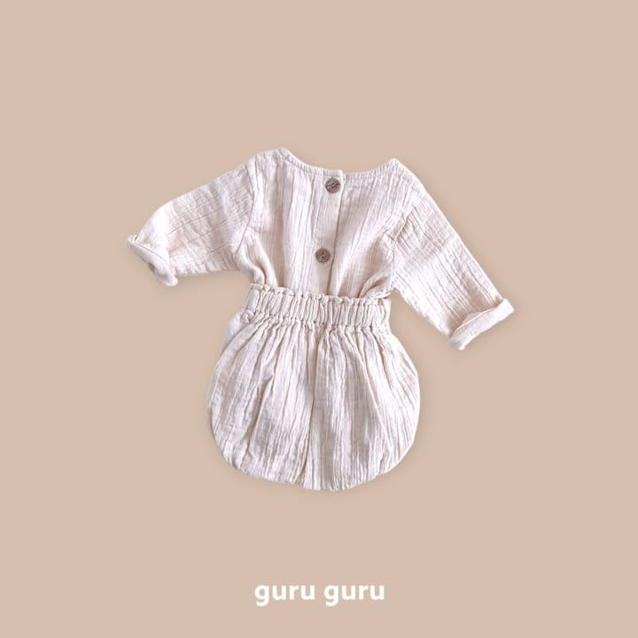 Guru Guru - Korean Baby Fashion - #babyboutique - Yoru Top Bottom Set - 4