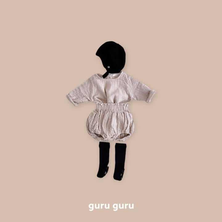 Guru Guru - Korean Baby Fashion - #babyfever - Yoru Top Bottom Set - 7