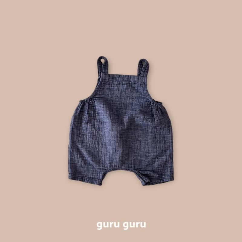 Guru Guru - Korean Baby Fashion - #babylifestyle - Haze Dungarees Pants - 5