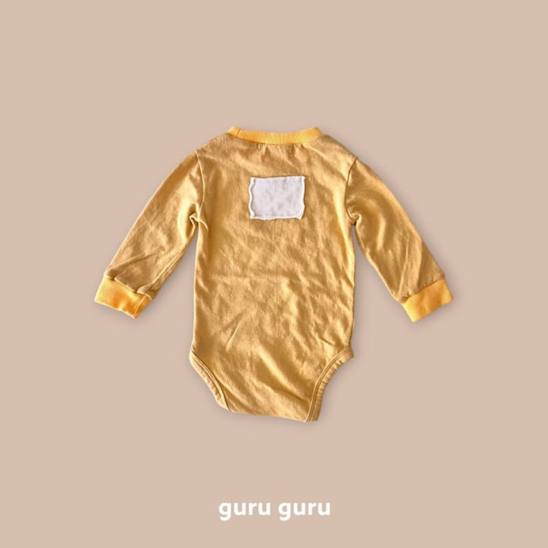 Guru Guru - Korean Baby Fashion - #babygirlfashion - Patch Body Suit - 4