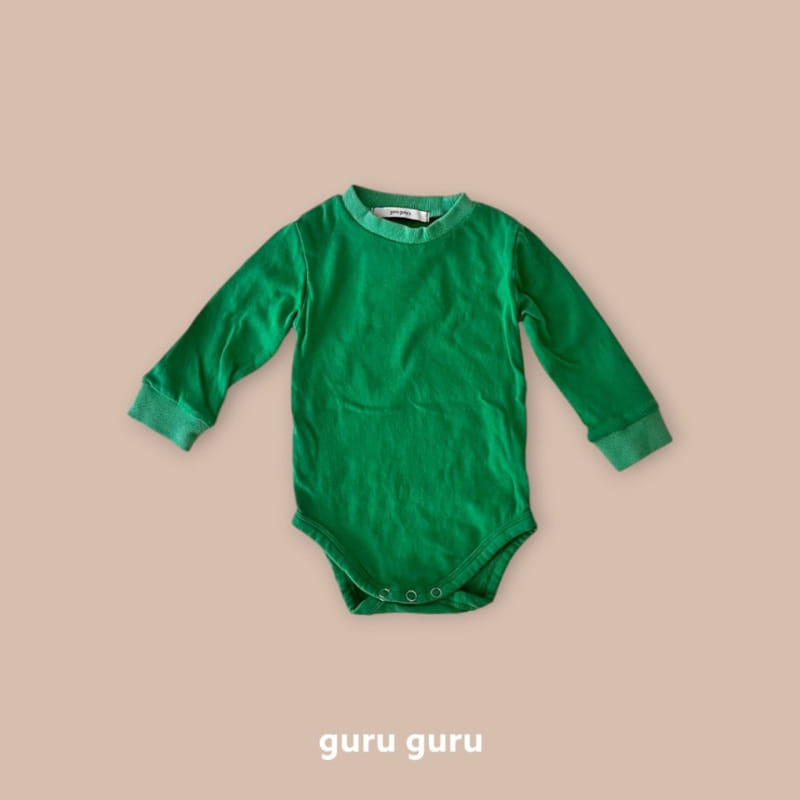 Guru Guru - Korean Baby Fashion - #babyoninstagram - Patch Body Suit - 5