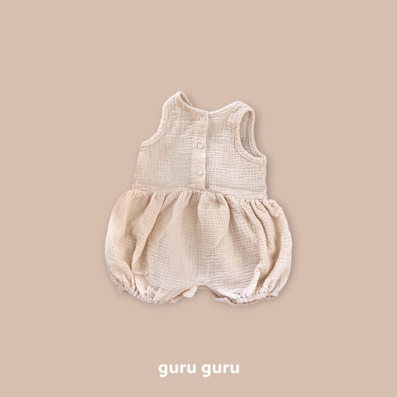 Guru Guru - Korean Baby Fashion - #babyoninstagram - Grasshopper Romper - 3