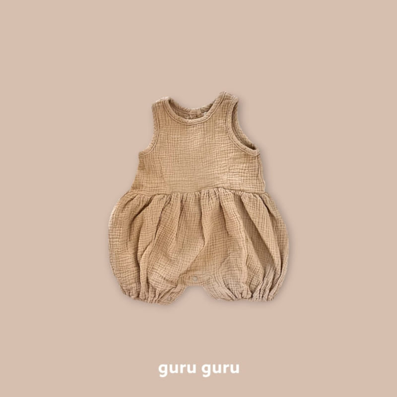 Guru Guru - Korean Baby Fashion - #babyoninstagram - Grasshopper Romper - 4