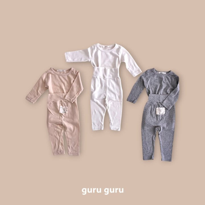 Guru Guru - Korean Baby Fashion - #babyootd - Molang Top Bottom Set